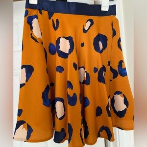 3.1 Phillip Lim for Target. BNWT. Orange Leopard Silky Skirt. $30 Retail